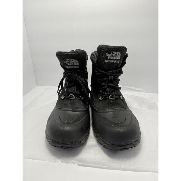 The North Face Snow‎ Boots For Kids Size 1 Black Lace Up - Picture 1 of 7